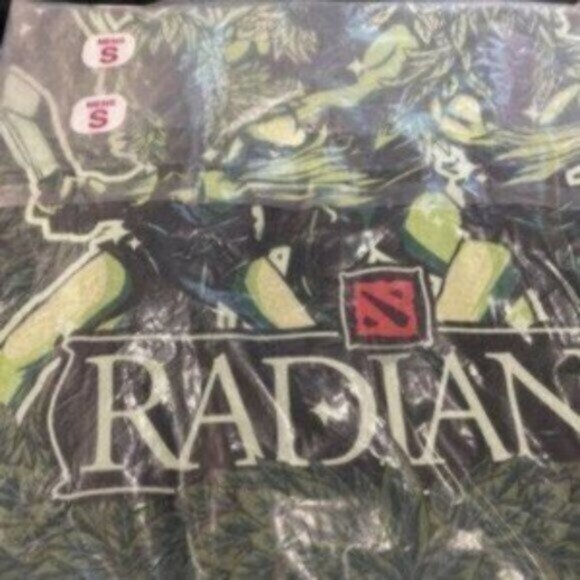 NWT Dota 2 Men’s Black & Green Short Sleeve Team Creeps Steam T-Shirt Size S - Picture 2 of 3